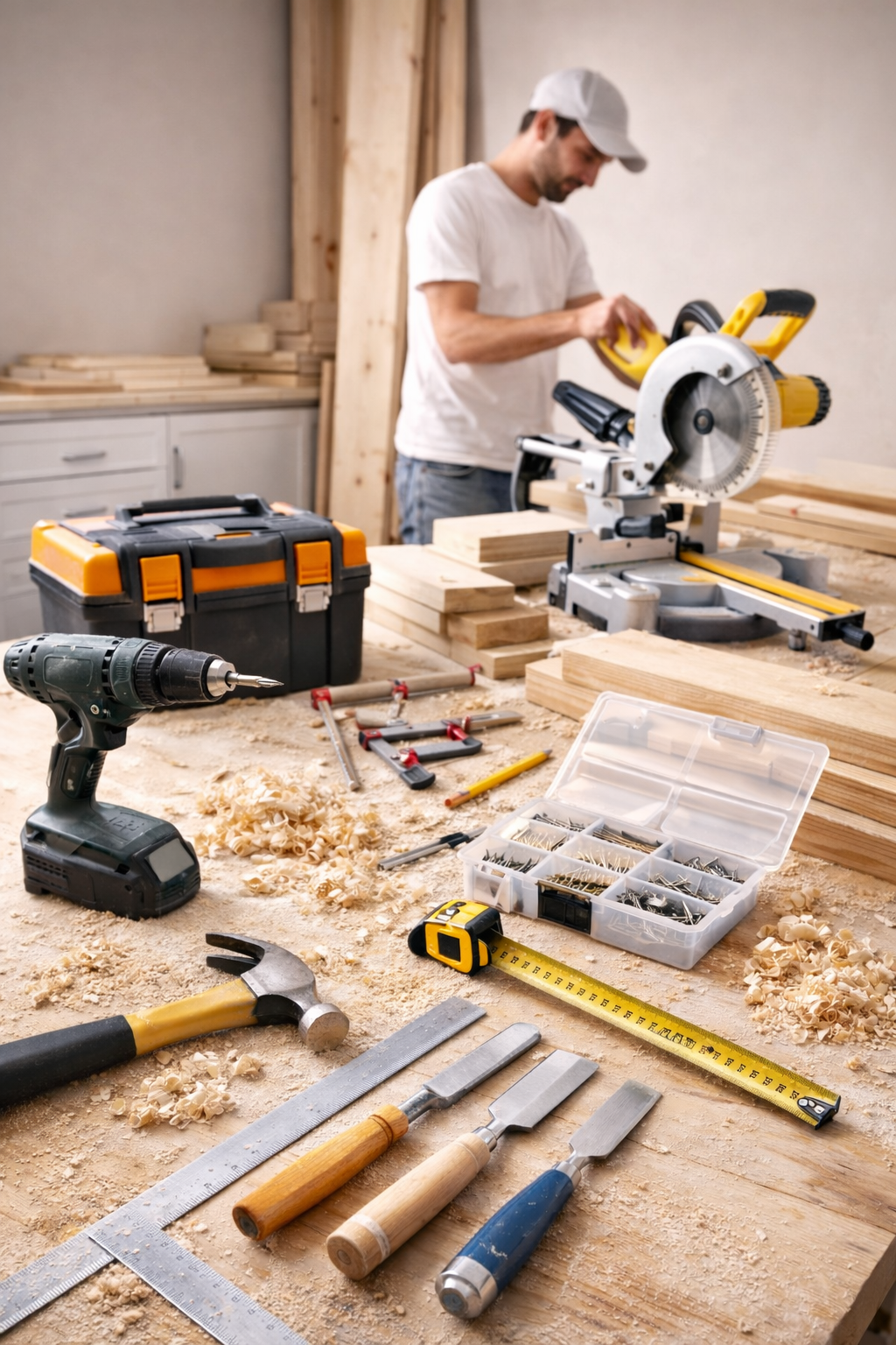 Menuisier intérieur à Caen - Pose de portes et aménagements sur mesure par Durand Rénovation